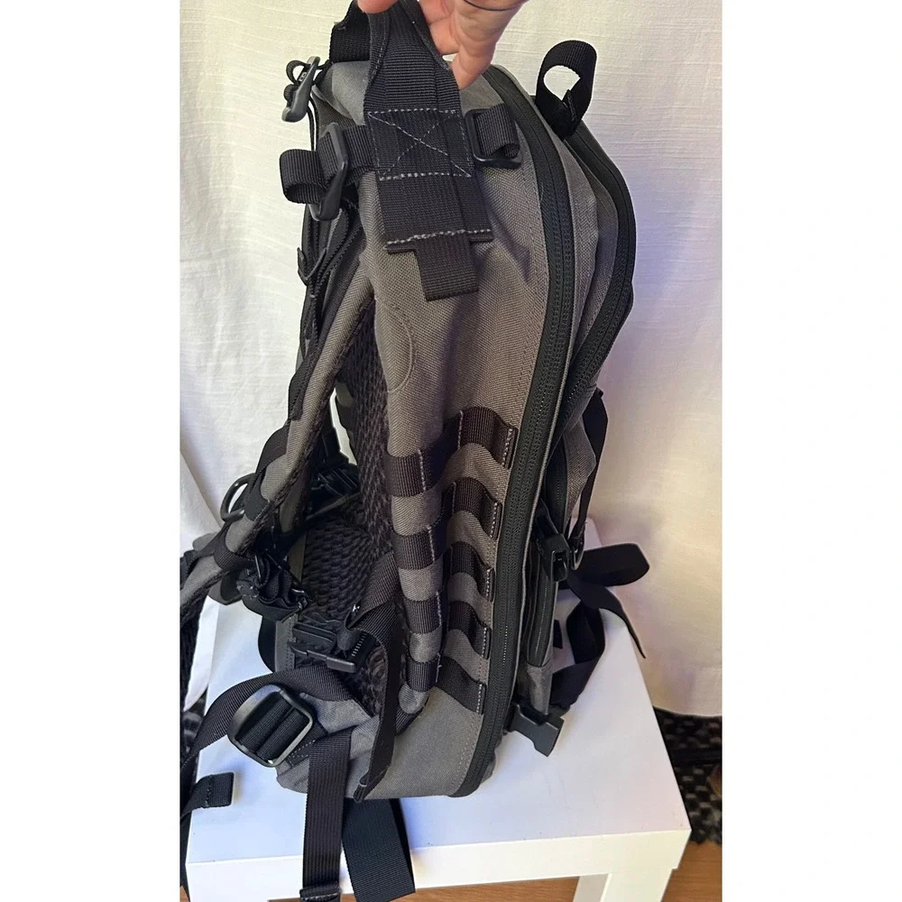 Maxpedition Falcon-II Tactical Backpack Gray Foliage Green Molle Hiking Bag